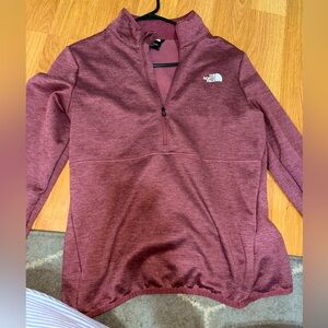 Half zip sweatshirt